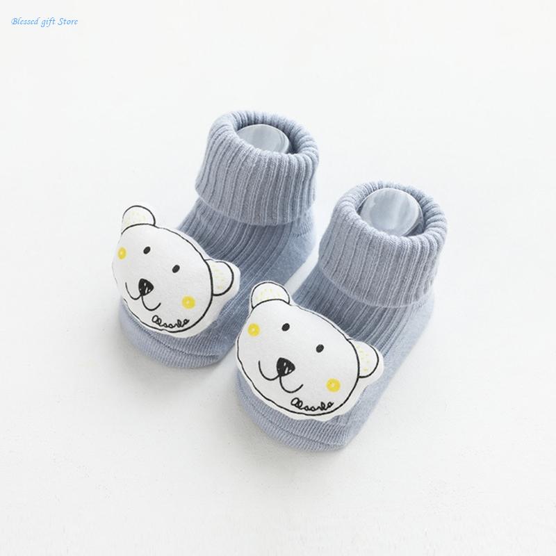 Toddlers Non-slip Socks Cartoon Baby Girls Boys Socks with Grip Cotton Socks Children Floor Socks Showe Gift
