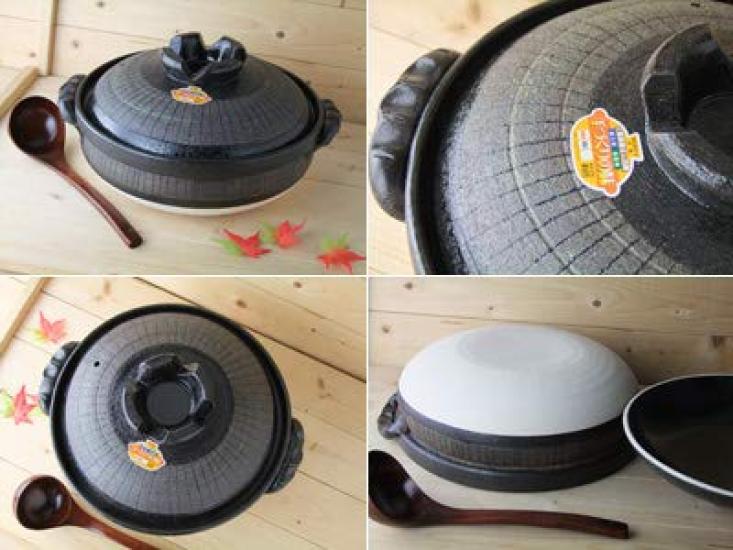 Миносарара Куроджукуса Глубокий глиняный горшок для прямого огня, Нет. 7, 1-2