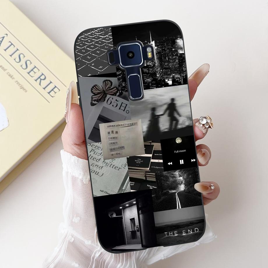 Для ASUS Zenfone 3 ZE520KL Z017D 4 Max ZC520KL X008D 3 Max ZC520TL Чехол Мягкий Силиконовый Задняя Крышка Сумка с Рисунком Сердце Бабочка Цветок