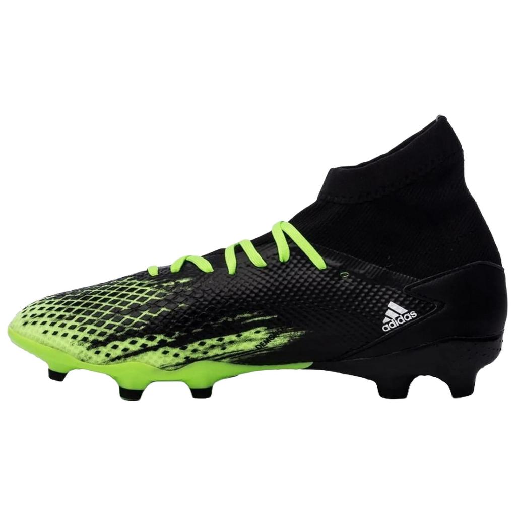 adidas Predator 20.3 Универсальные Удобные Футбольные Бутсы Унисекс Футбольные Бутсы Черно-Зеленые EH2926