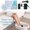 Детокс Ионная Ванночка для Ног Массажные Вибрационные Аппараты Массирующие Элементы Аква Здоровая Терапия Глубокая Очистка Ванночка для Ног Спа Массажер