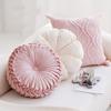 Розовый милый комплект прикроватных подушек для спальни для девочек, подушка для гостиной, диванная подушка, круглый футон