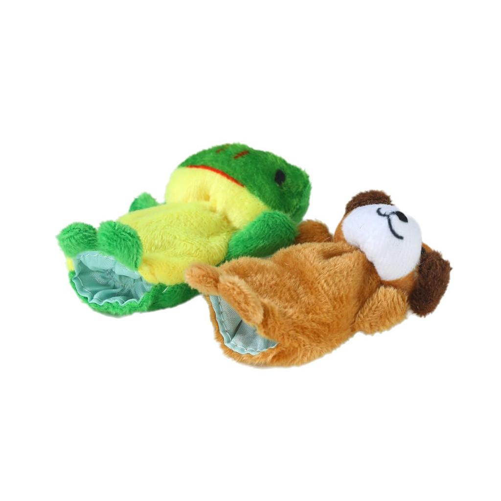 Набор кукол-животных Zepden, Пальчиковые куклы, Пальчиковые куклы-животные, Развивающие пальчиковые куклы, Тканевые пальчиковые куклы, Развивает воображение, Детский праздник