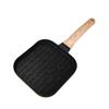 Белая/черная сковорода для стейков, антипригарная сковорода для блинов, кухонная утварь, горшочек для завтрака, котлета из мяса