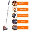 Zozen Walking Measure Измерение расстояния Измерение дороги 6 дюймов Телескопическое 10 см-9999 м Измерительное колесо Измерительное колесо Начальная точка Стрелка отмечена
