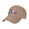 Rainbow cat meme Baseball Cap Beach Outing Visor Horse Hat Wild Ball Hat Golf WoUnisex Unisexs