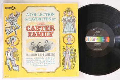 LP Пластинка CARTER FAMILY - Коллекция Избранного Ca DL4404 DECCA 1963 США Кантри Б/У