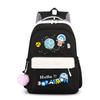New Animation Peripheral Doraemon School Bag Backpack Cartoon Backpack Large Capacity Student School Bag Stationery