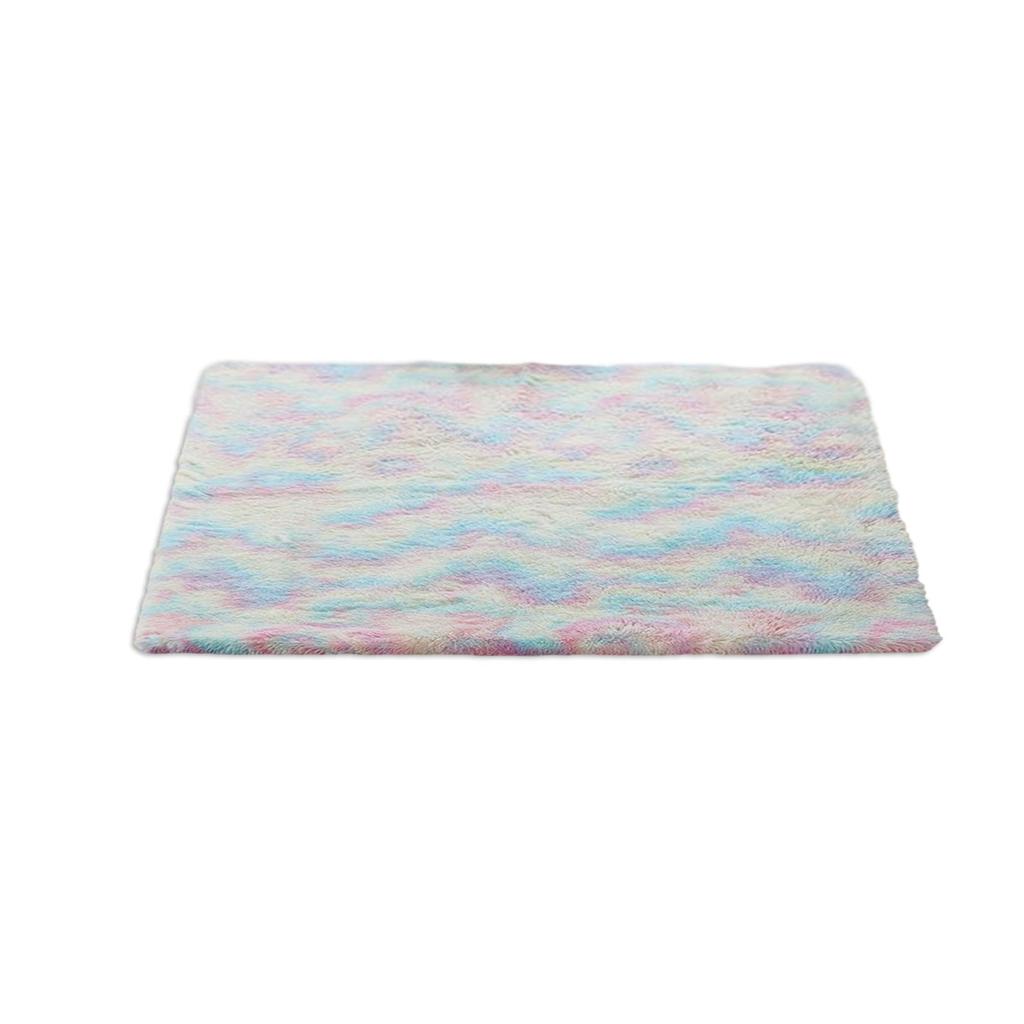 Rainbow Area Rug Fluffy Floor Carpet for Kids Room Home Decor
