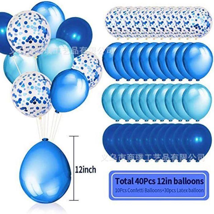 Guirlande - Anniversaire - Bleu - Décoration De Fête - A Suspendre - Mixte