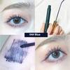 Тушь для ресниц Color Mascara для женщин Slender Curled Super Long Setting Не размазывается Стойкая Водостойкая и устойчивая к поту Тонкая кисточка