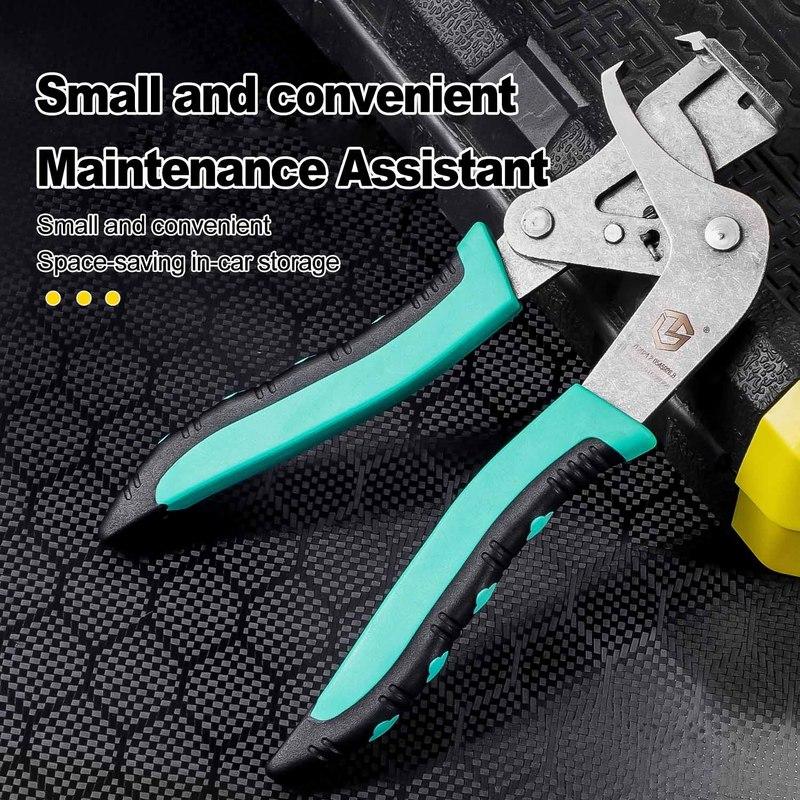 Клещи для автомобильных клипс Инструменты для разборки Пазовые автоматические клещи Радиальный тип губок Для автомобильной разборки Снятие клипс обшивки