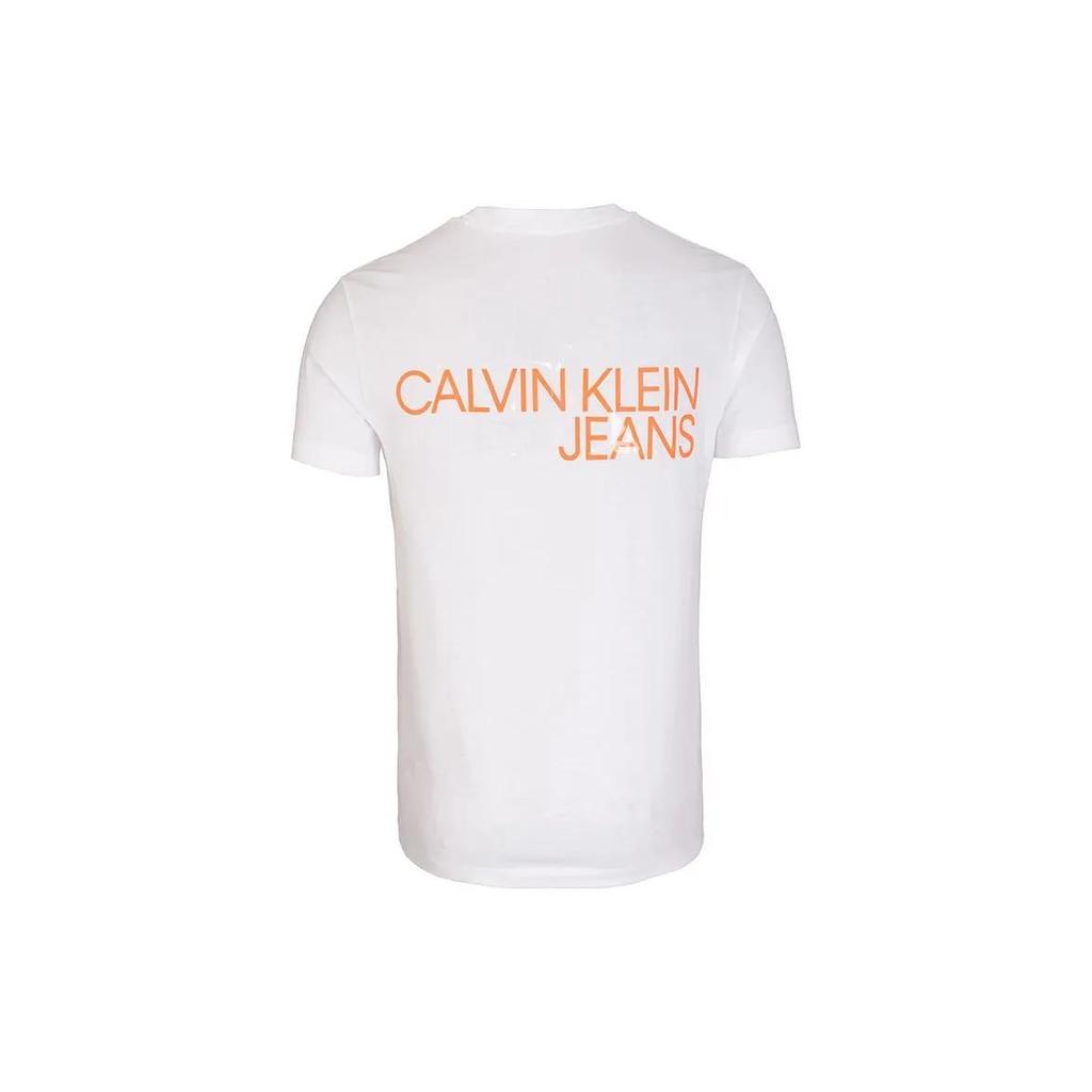 Calvin Klein T-Shirts Men's Crew Neck Moderate Straight Fit (Unisex) T-Shirts J30J317507 001