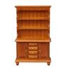 Miniature Sturdy Wood Bookcase 1 12 Scale Dollhouses Furniture Three Layers Cabinet Accessory for Pretend Play Toy