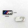 10Pcs Car Steering Wheel Hub Caps Center M Emblem Badge Sticker DIY Sticker For BMW M F31 F34 F32 E52 E53 E60 E90 E91 E92 E93
