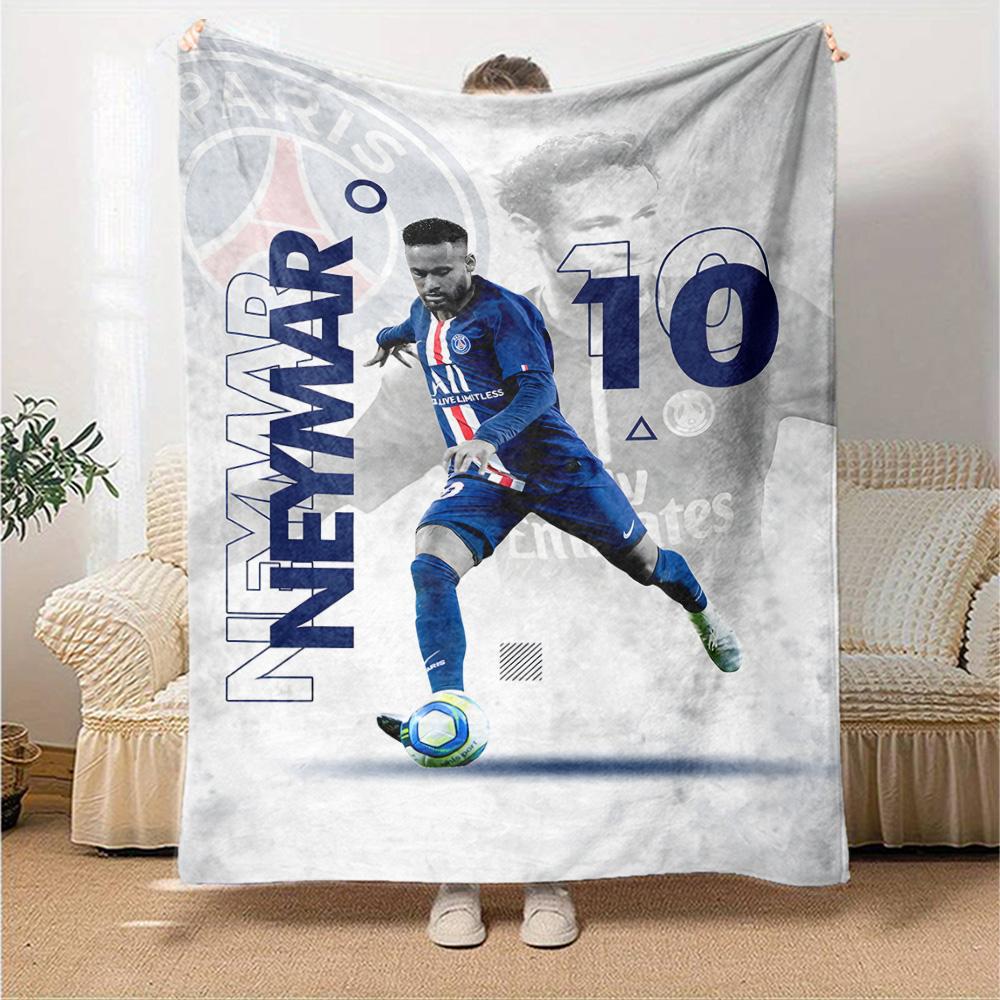 Neymar Jr Blanket Comfortable Perfect for Chair Bedding Picnics Four Seasons Universal Modern Ideal Gift For Birthday Valentine'S Day