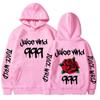 Унисекс Худи Juice Wrld Свитшот С Графическим Принтом Уличная Одежда Худи для Парней Женщин