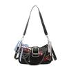 Trendy Pu Crossbody Bag With Inner Phone Pocket And Top Zipper For Streetwear Looks