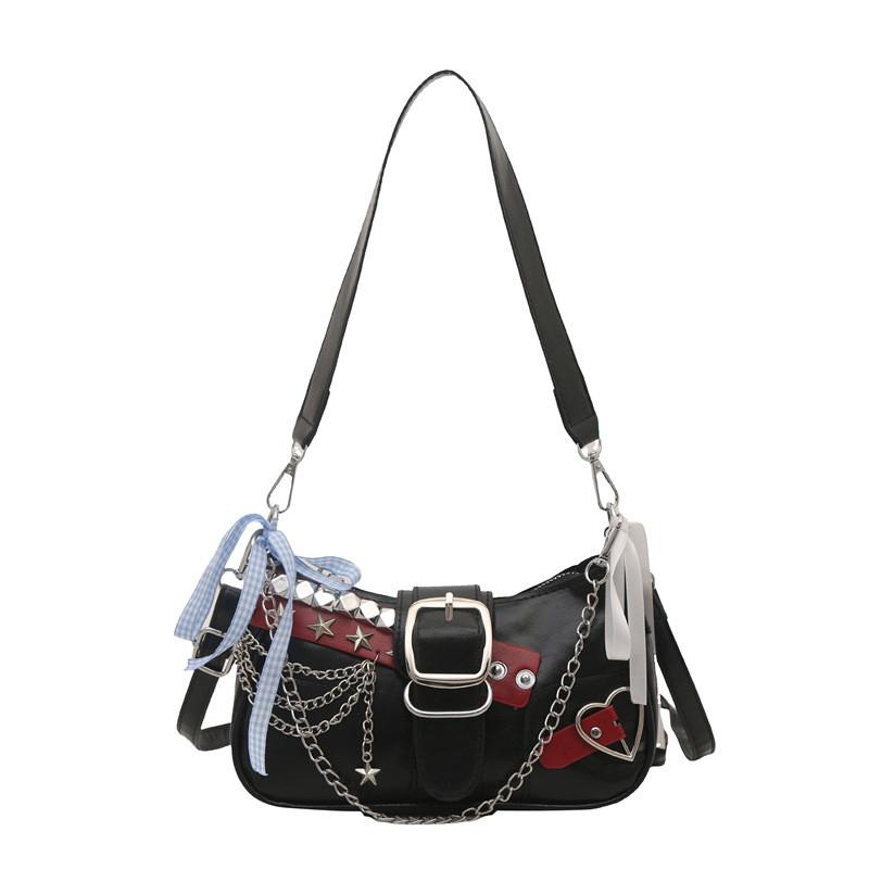 Trendy Pu Crossbody Bag With Inner Phone Pocket And Top Zipper For Streetwear Looks