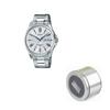 Casio Мужские часы стандартной серии Серебристые MTP-1384D-7A2 MTP-1384D-7A2