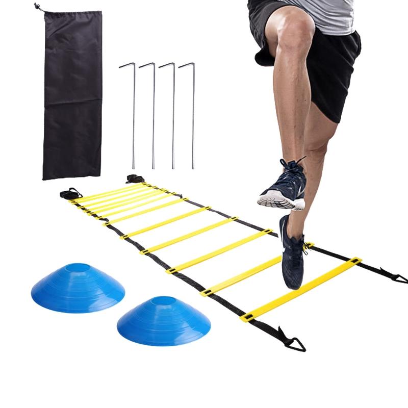 Agility Speed Ladder Training Adjustable Rungs Soccer Speed Football Fitness Feet Training Football Training Equipment