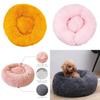 Plush Dog Cat Pet Calming Bed Soft And Comfy Cushion For Restful Sleep And Support