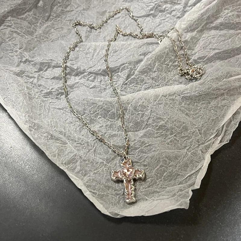 Винтажное модное кожаное ожерелье с подвеской в ​​виде звезды для женщин и мужчин, ювелирные изделия цвета антикварного серебра, аксессуары Y2k, эстетика