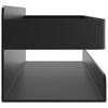Shower Shelf Matte Black 23 x 6.5 x 6 cm Brushed Stainless Steel 304