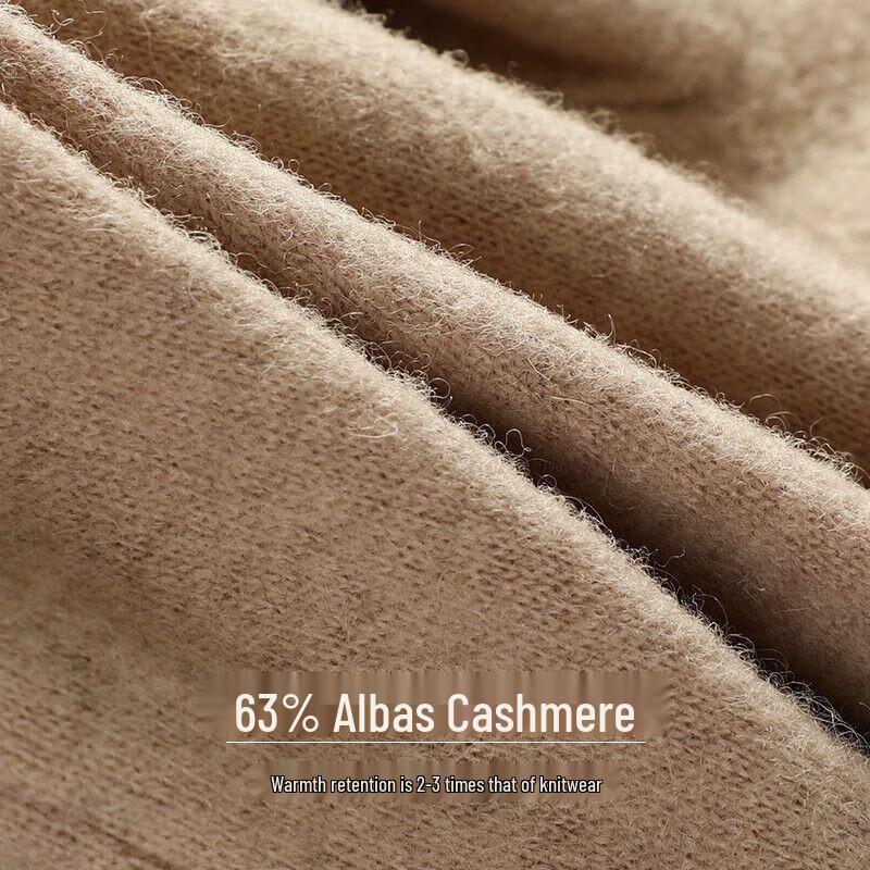 Женские теплые шерстяные перчатки с манжетами из кроличьего меха