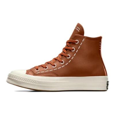Chuck 70 универсальные, удобные, простые, теплые, нескользящие, высокие кеды для женщин коричневого цвета