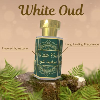 Белый Уд Парфюм Аттар Масло 5мл | Без спирта | Стойкий