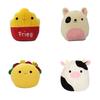 Adorable Squishmallow Hamburger Plush Soft Doll Perfect For Stress Relief And Comfort