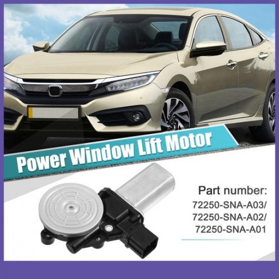 Передний левый мотор стеклоподъемника 72250-SNA-A03 для Honda Civic Coupe 2006-2011