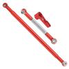 Steering Rod Link Arm Aluminum Alloy Steering Link Rod for MN86K 1Celsius12 RC Car