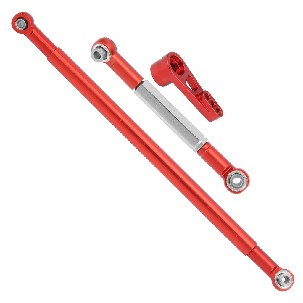 Steering Rod Link Arm Aluminum Alloy Steering Link Rod for MN86K 1Celsius12 RC Car