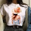 New Summer Fashion City Girls Simple T-shirt Trend Women's Fashion White Short-sleeved Women's T-shirt Harajuku