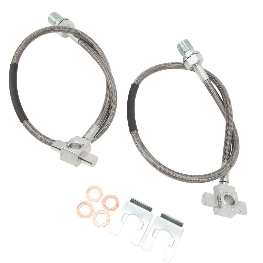 2 шт. передняя тормозная магистраль из нержавеющей стали 89340S замена для Chevy C10 C20 C30 K10 K20 K30 K5