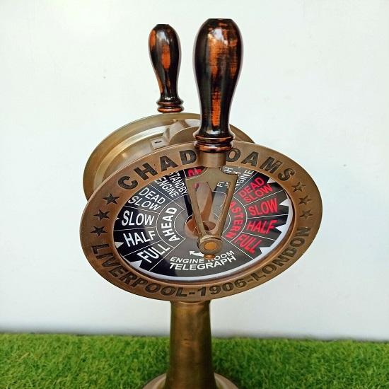 24" London Ship' Engine Order Vintage Telegraph