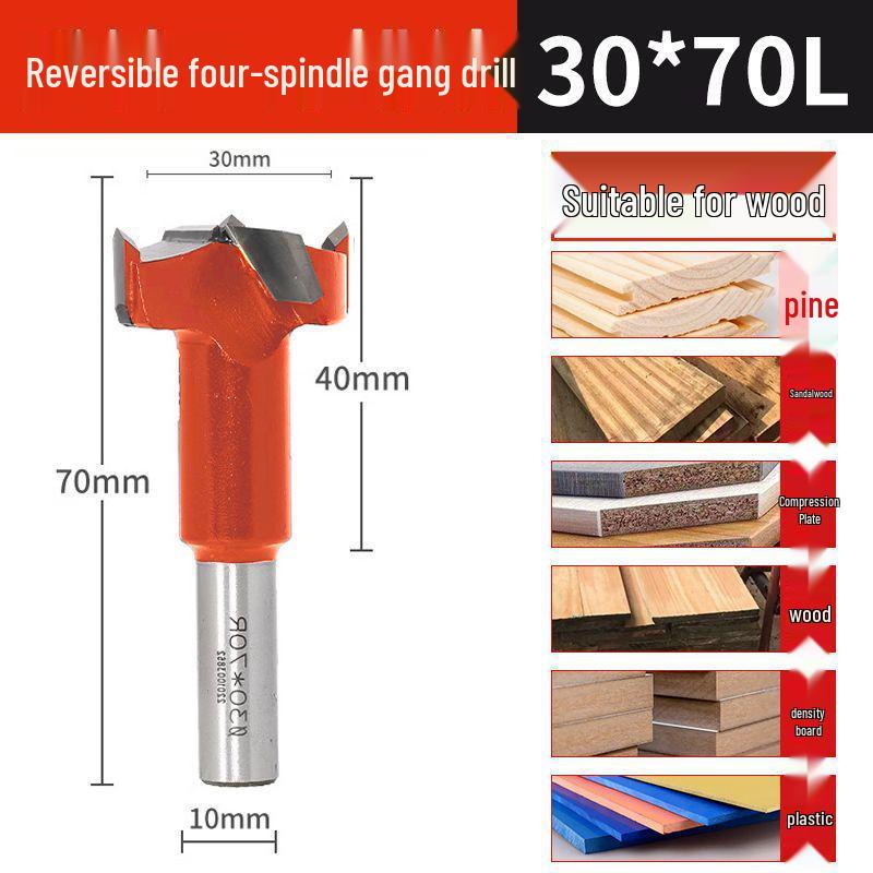 12 мм Фрезерная фреза для сверления боковых отверстий по дереву, пробойник для отверстий