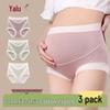 Трусы для беременных с высокой талией Yalu, 3 штуки