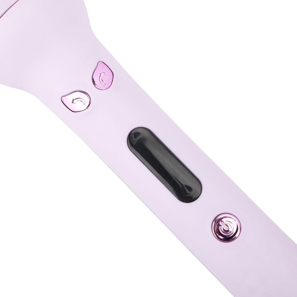 Adjustable Temperature Auto Hair Curler Rotating Rotating Curling Iron For Salon Styling
