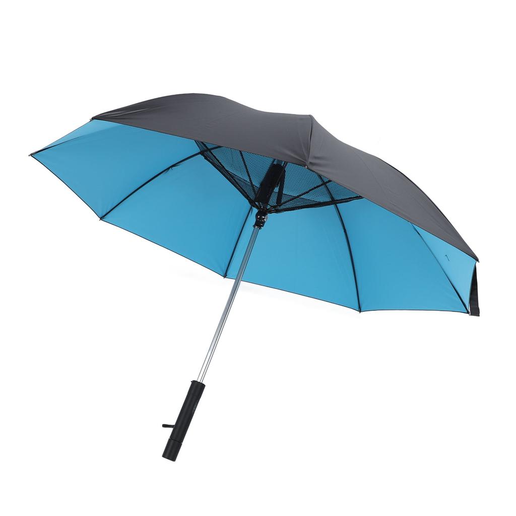 Sun Umbrella with Built In Fan 80cm 3000mAh UV Guard Foldable Blades Rechargeable Cooling Fan Umbrella for Outdoor