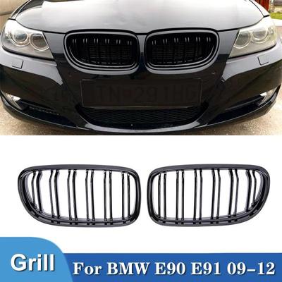 Передняя решетка автомобиля глянцевая для BMW E90 E91 LCI 3 серии седан универсал 325i 328i 335i 335xi 330i 330xi 2009-2012