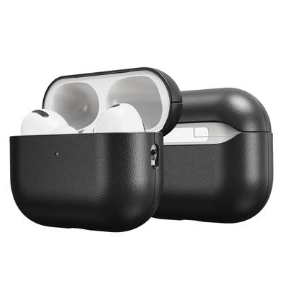 OATSBASF AirPods Pro 3 Кожаный MagSafe Полный Чехол для AirPods Pro 3-го Поколения Беспроводная Зарядка Видимый Светодиод Легко Открывающийся, Ударопрочный, Совместимый,