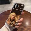 Чехол для телефона B-Billie E-Eilish для iPhone 17 16 15 14 13 12 11 Mini Pro Max Plus Прозрачный чехол