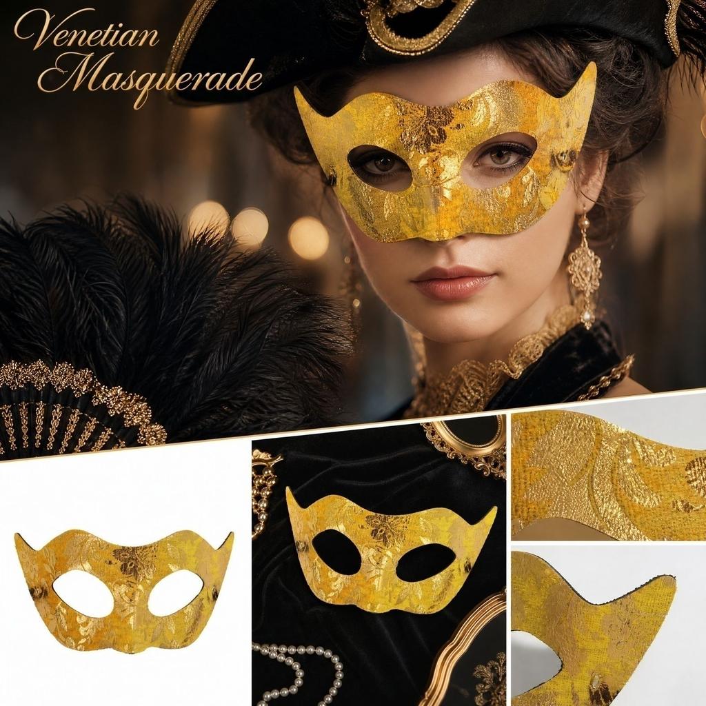 Masquerade Half Face for Party Stage Performance
