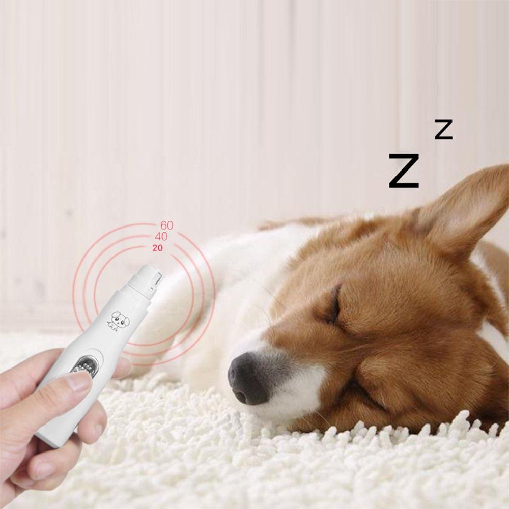 Pet Nails Grinders Painless Paws Grooming Pet Nail Trimmer Tools Electric Dog Nail Clippers