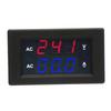 LED Digital Display AC 100 300V Voltmeter 0 50A Ampere Meter(Red bluE)
