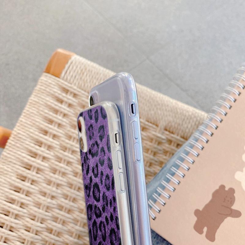 Мягкий прозрачный силиконовый чехол Leopard для Xiaomi Redmi Note 13 14T 15 Samsung A55 A35 S24 FE S25 iPhone Huawei Honor 200 Camera Защитный противоударный чехол