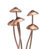 Грибной металлический декоративный садовый кол, нержавеющий, устойчивый к коррозии, простая установка, уличная дорожка, патио, гриб
